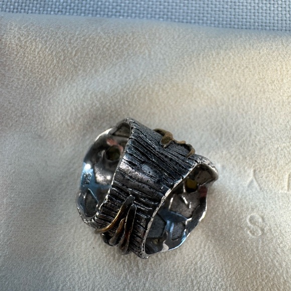 NWT German Kabirski Ardith Ruby And Chrysoberyl Ring - Picture 7 of 7